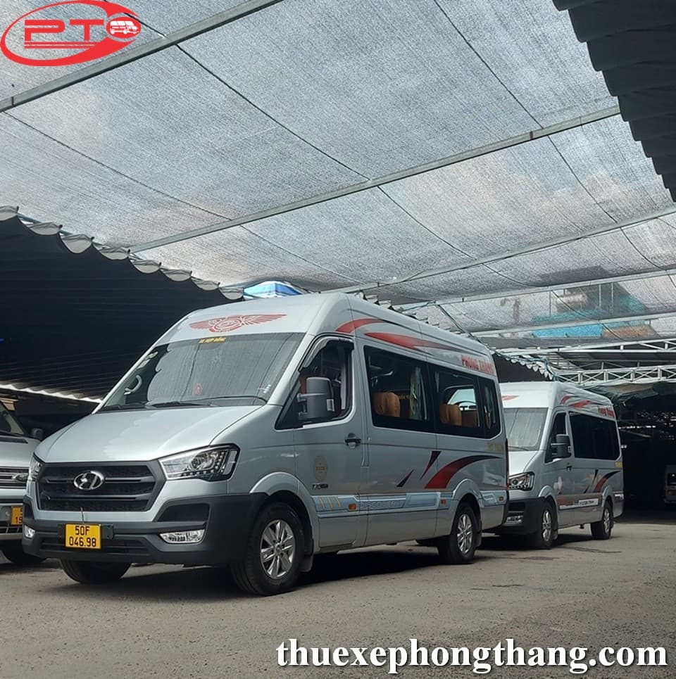 Cho thuê xe 16 chỗ Solati đời mới