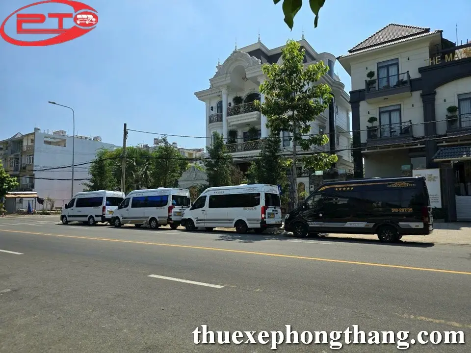 Cho thuê xe 16 chỗ tại TPHCM
